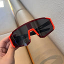  Black Lens + Red Frame